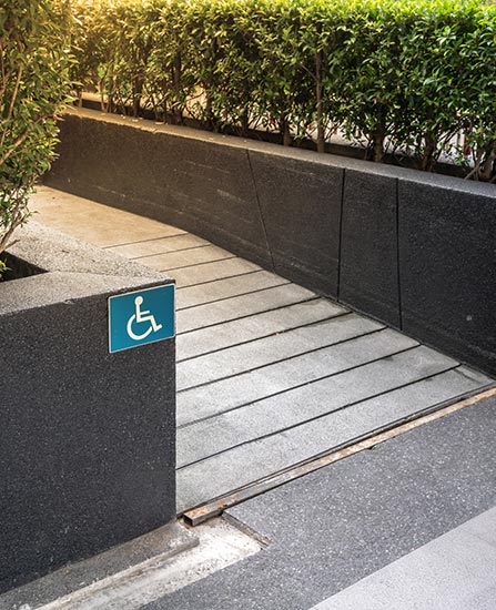 Zugang Rollstuhlfahrer